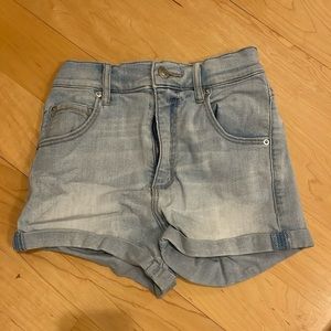 Jean shorts from garage